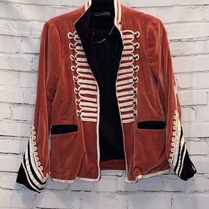 LIKE NEW ZARA WOMAN SZ XS BAND CONDUCTOR JACKET